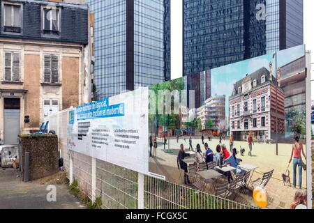 STADT VON BAGNOLET, SEINE-SAINT-DENIS, FRANKREICH Stockfoto