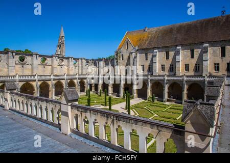 ABTEI VON ROYAUMONT, ASNIERES-SUR-OISE, (95) VAL D ' OISE, ILE-DE-FRANCE Stockfoto