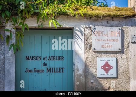 ABBILDUNG DER SEINE ET MARNE (77), ÎLE-DE-FRANCE, FRANKREICH Stockfoto