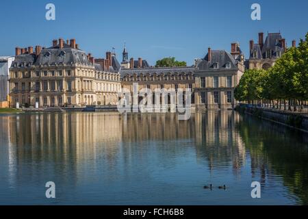 ABBILDUNG DER SEINE ET MARNE (77), ÎLE-DE-FRANCE, FRANKREICH Stockfoto