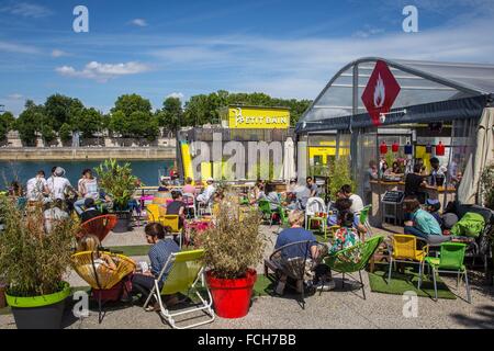 ABBILDUNG DER STADT PARIS (75), ÎLE-DE-FRANCE, FRANKREICH Stockfoto