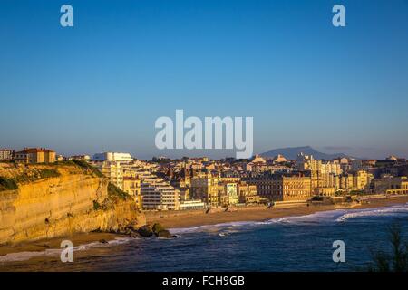 ABBILDUNG BASKENLAND, PYRENEES-ATLANTIQUES, AQUITAINE, FRANKREICH (64) Stockfoto