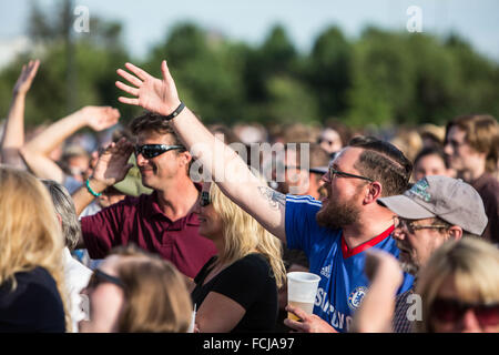 Die Massen an die Whigs zeigen Stockfoto