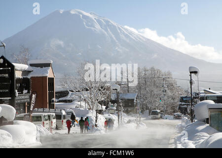 Mount Yotei, Niseko, Hokkaido, Japan Stockfoto