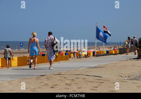 Strandleben in Noordwijk Aan Zee, Niederlande-Europa Stockfoto