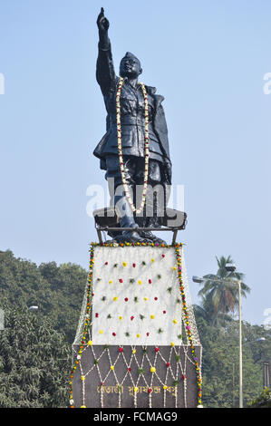 Kolkata, Indien. 23. Januar 2016. 120. Geburtstag von Netaji Subhas Chandra Bose in Kalkutta gefeiert. Bildnachweis: Tanmoy Bhaduri/Pacific Press/Alamy Live-Nachrichten Stockfoto