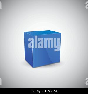 Abstrakte Cube. Stock Vektor