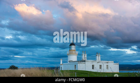 Chanonry Leuchtturm, fortrose, Black Isle, Ross Shire, Schottland, Vereinigtes Königreich Stockfoto