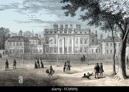 Buckingham Haus, 1775, City of Westminster, London, England Stockfoto