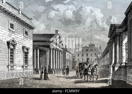 Carlton Haus, 1820, London, England Stockfoto