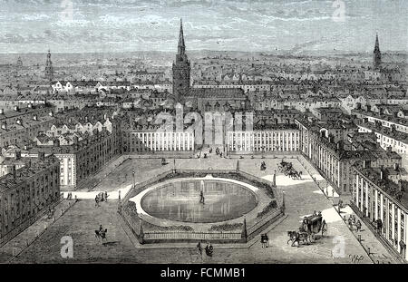 St. James Square, St James', 1773, City of Westminster, London, Mittelengland Stockfoto