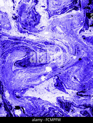 Ebru Gouache Wah gemalten Hintergrund für Web und print Stockfoto