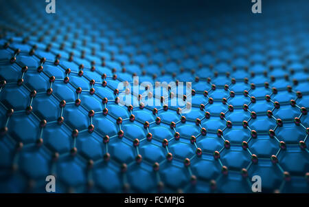 Zusammenfassung Hintergrund hexagonale Struktur. Bild-Konzept der Technologie als Hintergrund verwenden. Stockfoto