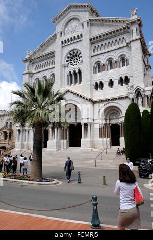 Str. Nicholas Kathedrale, Monaco. Stockfoto