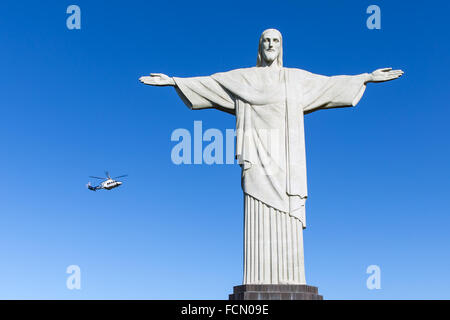 Christus, dem Erlöser, Rio De Janeiro, Südamerika Stockfoto