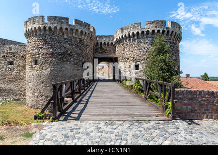 Kalemegdan Festung Tor in Belgrad Stockfoto