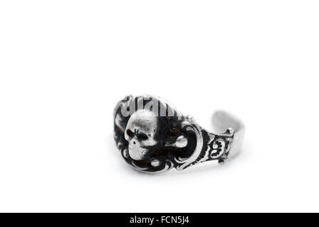 Sehr seltene deutsche Armee (Storm Troopers) Ring einer Spezialeinheit SS-Ahnenerbe (Vorfahr Heritage). Zweiter Weltkrieg Stockfoto