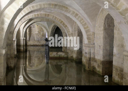 Winchester Kathedrale Winchester Hampshire England Stockfoto