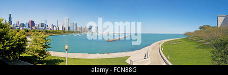 Chicago, Michigan Lake, Illinois, Vereinigte Staaten von Amerika, Usa Stockfoto