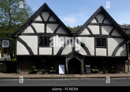 Chesil Pfarrhaus Restaurant (15. Jh.) Winchester Hampshire england Stockfoto