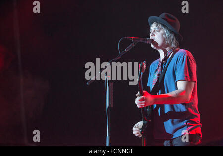 Manchester, UK. 23. Januar 2016. Die Libertines durchführen in der Manchester Arena, Manchester, auf ihre UK tour 23.01.2016 Credit: Gary Mather/Alamy Live News Stockfoto