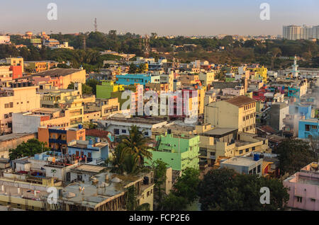 Skyline von Bangalore, Indien Stockfoto