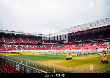 Old Trafford, Manchester United Stockfoto