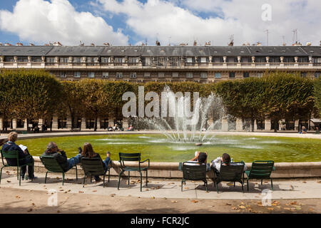 Jardin du Palais, Paris, Frankreich Stockfoto