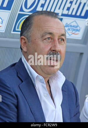 FC Dynamo Kyiv Manager Valeriy Gazzaev Stockfoto