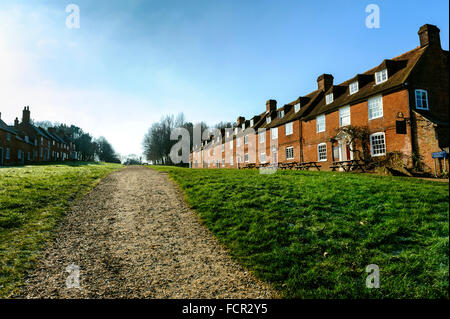 Bucklers Hard Stockfoto