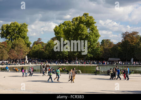 Jardin des Tuileries, Paris, Frankreich Stockfoto
