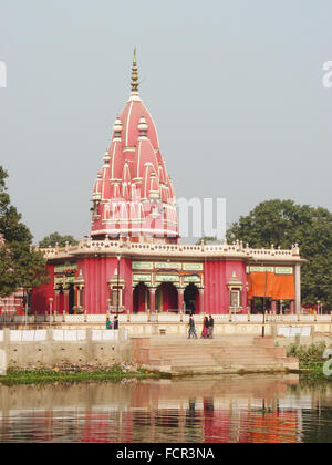 Hindu-Göttin-Tempel in Darbhanga, Indien Stockfoto