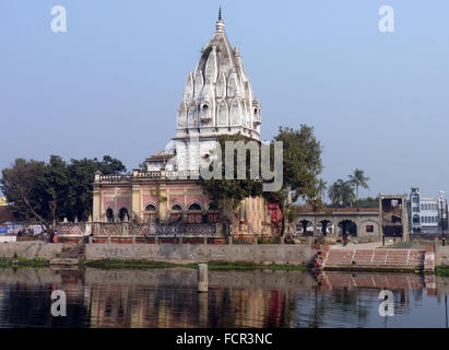 Hindu-Göttin-Tempel in Darbhanga, Indien Stockfoto