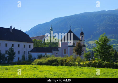 Sterzing Kloster in Südtirol - Sterzing-Abtei in Alto Adige, Italien Stockfoto