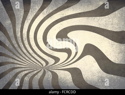 Alten Stil wellig platzen leuchtende Folie strukturiertem Hintergrund Stockfoto