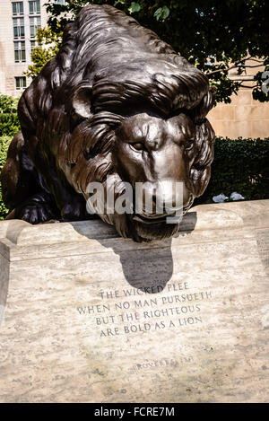 Nationales Rechtsdurchsetzung Offiziere Memorial, Justiz-Platz, East Street NW, Washington DC Stockfoto