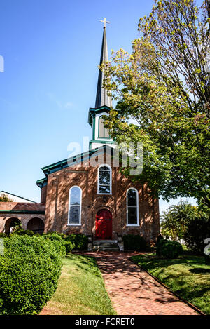 St.-Stephans Episcopal Church, 115 North East Street, Culpeper, Virginia Stockfoto