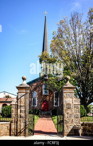 St.-Stephans Episcopal Church, 115 North East Street, Culpeper, Virginia Stockfoto