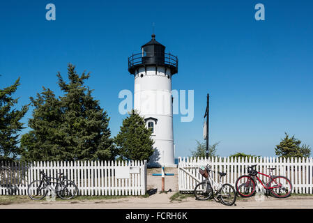 Osten Chop Leuchtturm, Oak Bluffs, Martha's Vineyard, Massachusetts. 1878 Stockfoto