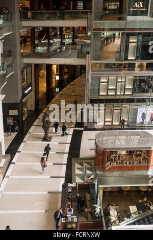 Time Warner Center Columbus Circle mall Stockfoto