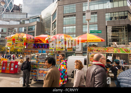 Time Warner Center Columbus circle Stockfoto