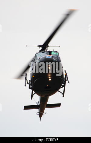Führt nun in privater Hand, dieser ehemaligen US-Army-Hubschrauber auf der East Fortune Airshow im Jahr 2013. Stockfoto