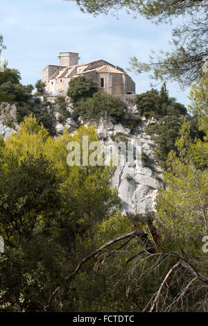 Notre Dame Alidon in Oppede le Vieux, Frankreich Stockfoto