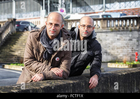 Angoulême (Südwesten Frankreichs), am 2015/01/30: der 42. Internationalen Comic-Festival Angouleme Stockfoto