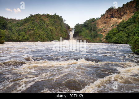 Murchison Falls, Nil, Murchison Falls National Park, Uganda, Ostafrika Stockfoto