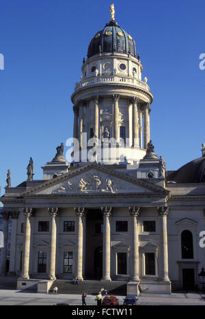 DEU, Deutschland, Berlin, den Deutschen Dom an der Gendarmenmarket.  DEU, Deutschland, Berlin, Deutscher Dom bin Gendarmenmarkt. Stockfoto