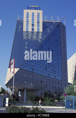 DEU, Deutschland, Berlin, Estrel Hotel Sonnenallee, größte Hotel in Deutschland.  DEU, Deutschland, Berlin, Das Estrel Hotel Stockfoto