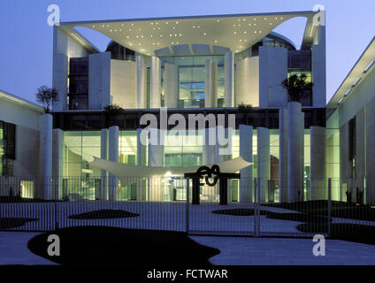 DEU, Deutschland, Berlin, dem Bundeskanzleramt.  DEU, Deutschland, Berlin, Das Bundeskanzleramt. Stockfoto