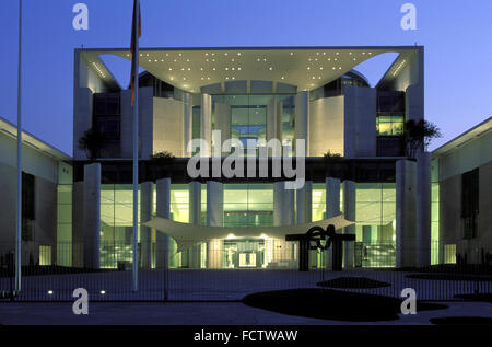 DEU, Deutschland, Berlin, dem Bundeskanzleramt.  DEU, Deutschland, Berlin, Das Bundeskanzleramt. Stockfoto