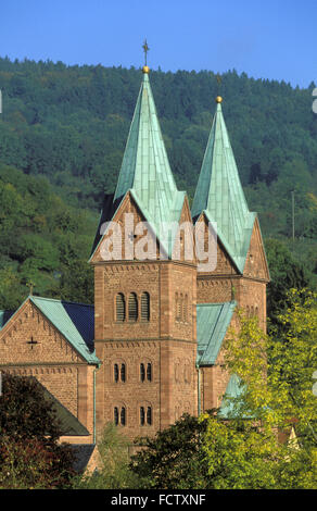 DEU, Deutschland, Bayern, Kirche St. Michael und Gertraud in Neustadt am Main im Spessart.  DEU, Deutschland, Bayern, Stockfoto